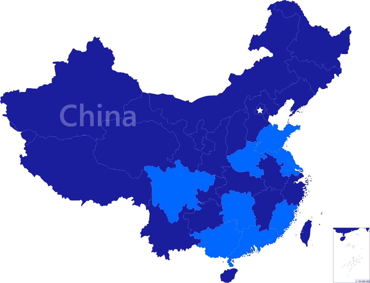 Map of China